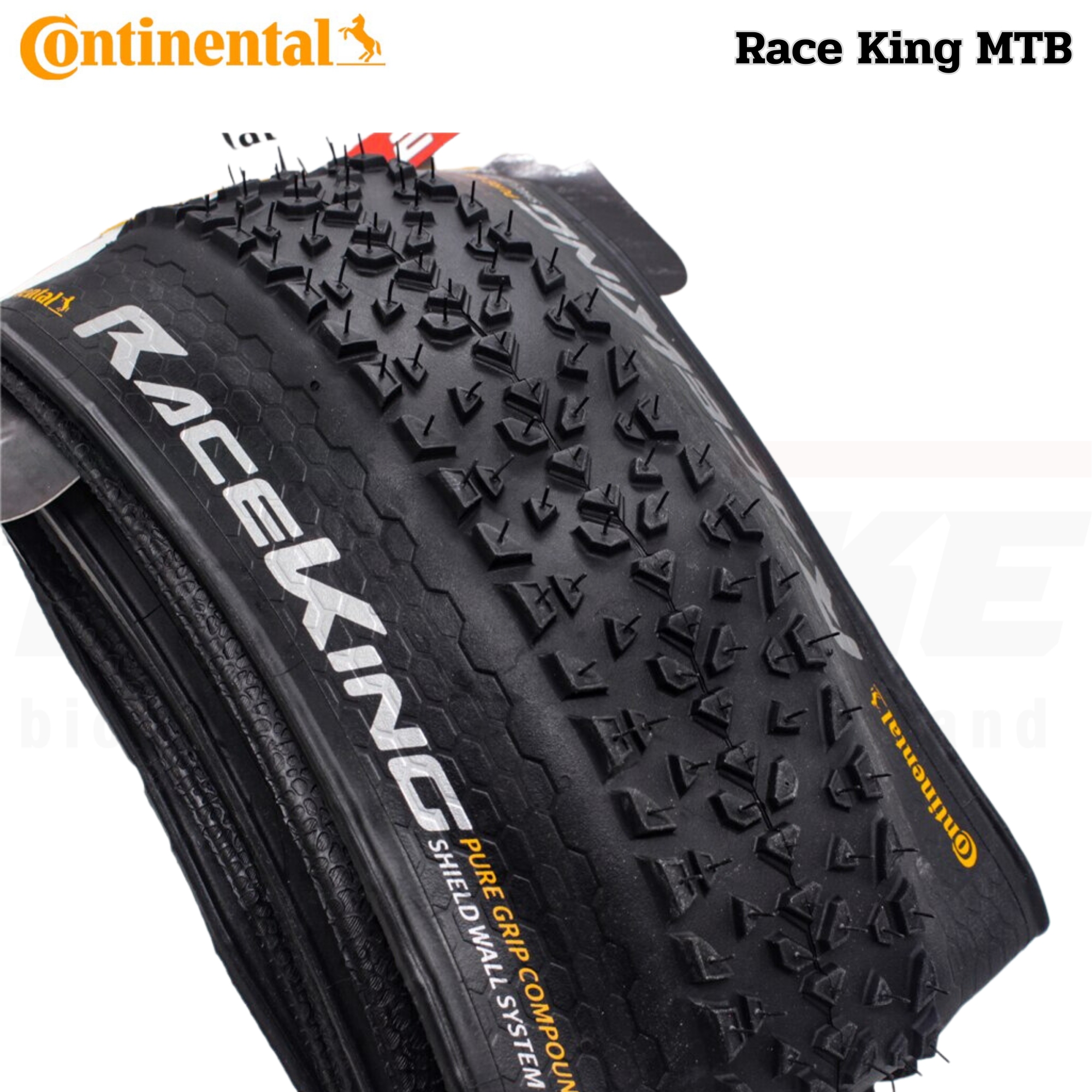 ยางนอกจักรยานเสือภูเขา ขอบพับ Continental Race King (TR) 29X2.20 ทูปเลส เรดดี้