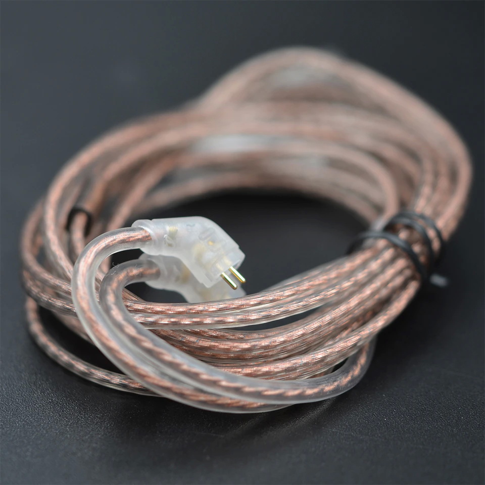 ขาย KZ New Copper สายอัพเกรดหูฟัง OFC Flat รุ่นล่าสุด