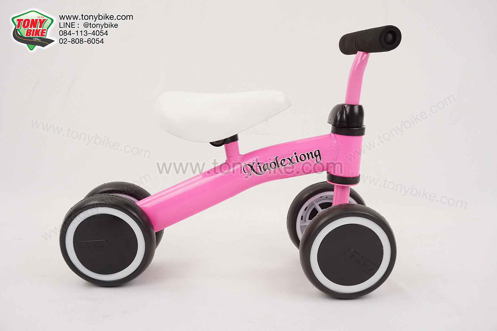 จักรยานขาไถ จักรยาน balance bike สีชมพู