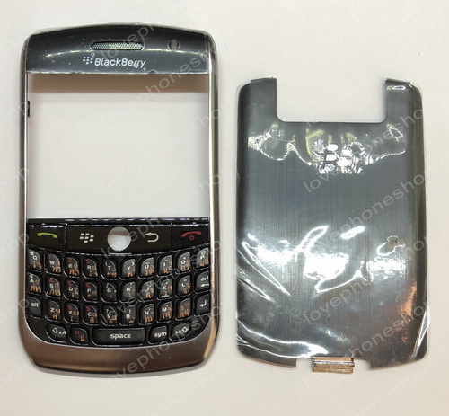 ชุดบอดี้ หน้า หลัง ปุ่มกด Blackberry 8900 สีดำ Original Part Sale!! (ส่งฟรี)