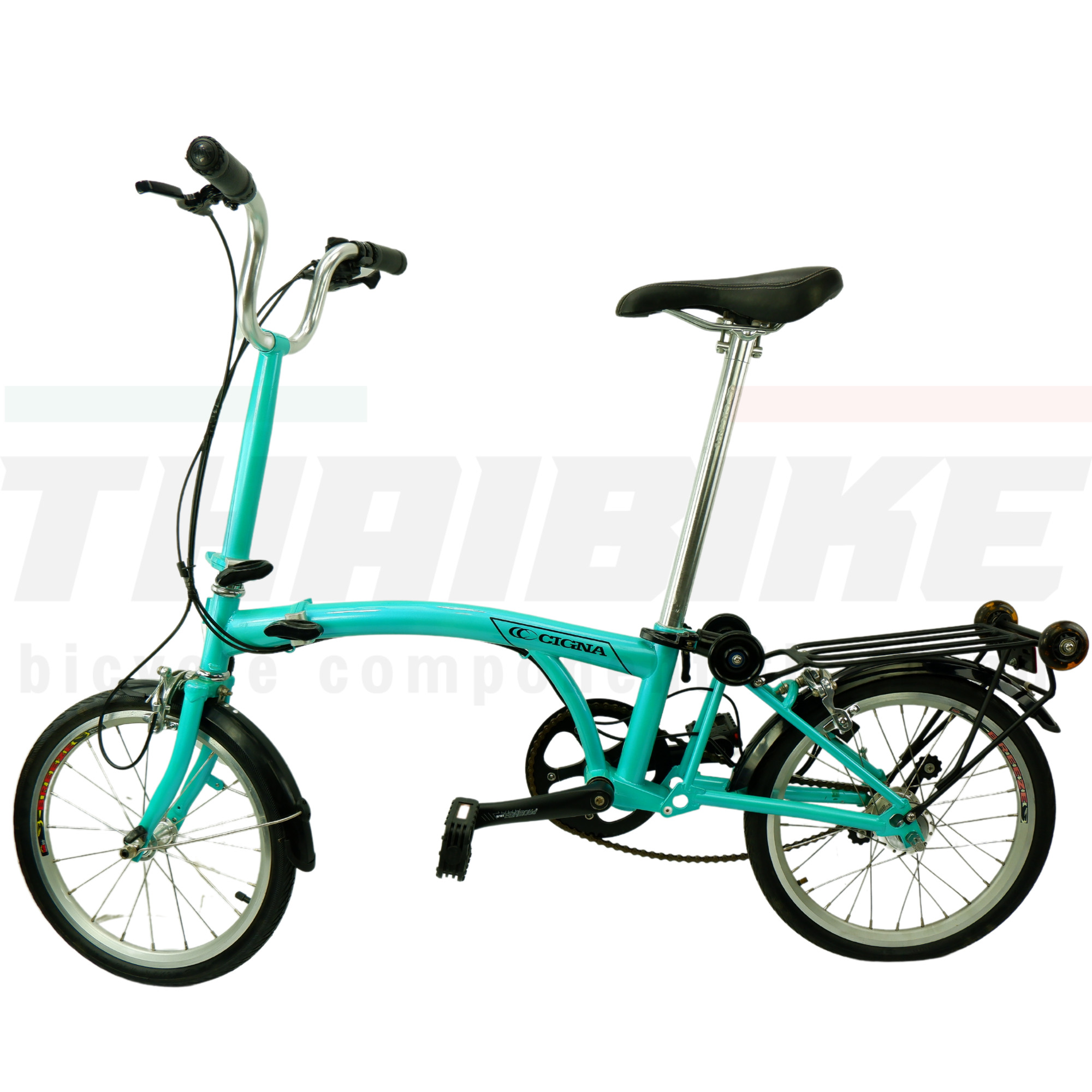 จักรยานพับโครโมลีล้อ 16 นิ้ว Cigna BT (ตัวโชว์)