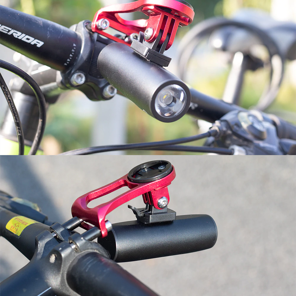 ไฟหน้าจักรยาน LEADBIKE THAIBIKE ติดเมาส์ GOPRO ไฟจักรยานสว่างมาก 400/600/800LM
