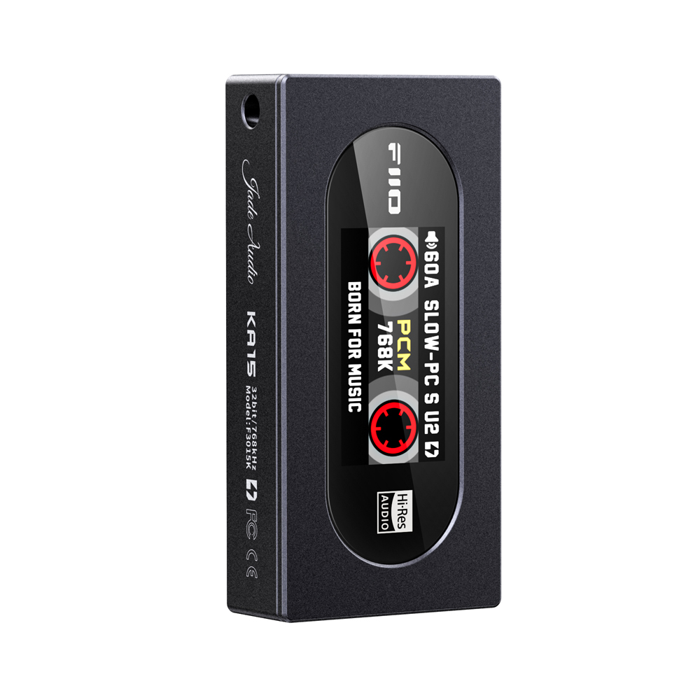 FiiO JadeAudioKA15 DAC/AMP พกพา ชิป Dual DACs + Dual Op-Amps รองรับ Hi-Res ประกันศูนย์ไทย