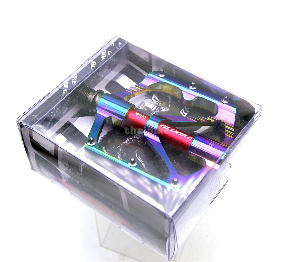 บันไดจักรยานแบบอลูมิเนียม BLOOKE M650 สีรุ้ง เสือหมอบ เสือภูเขา