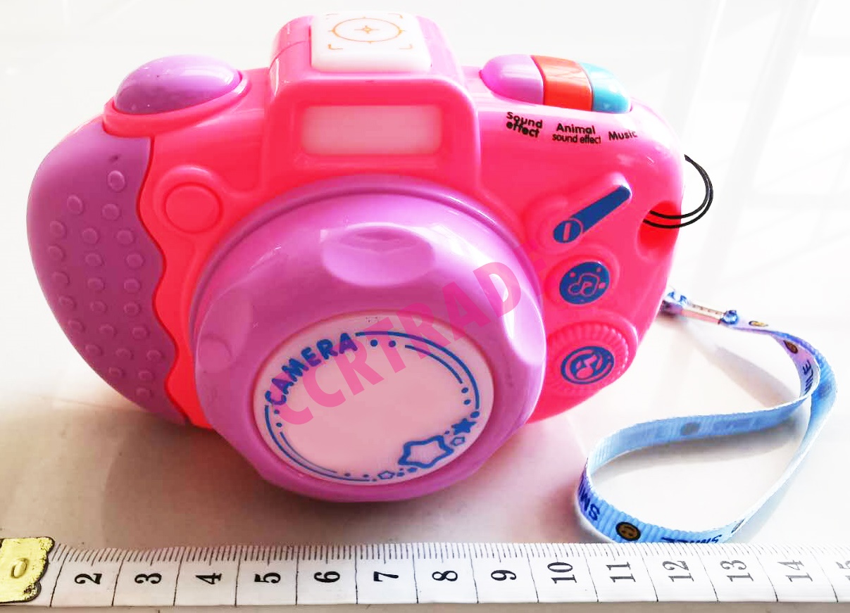 กล้องถ่ายรูปสีหวาน มีเสียง มีไฟ 7.5x11 ซม.(1x4)