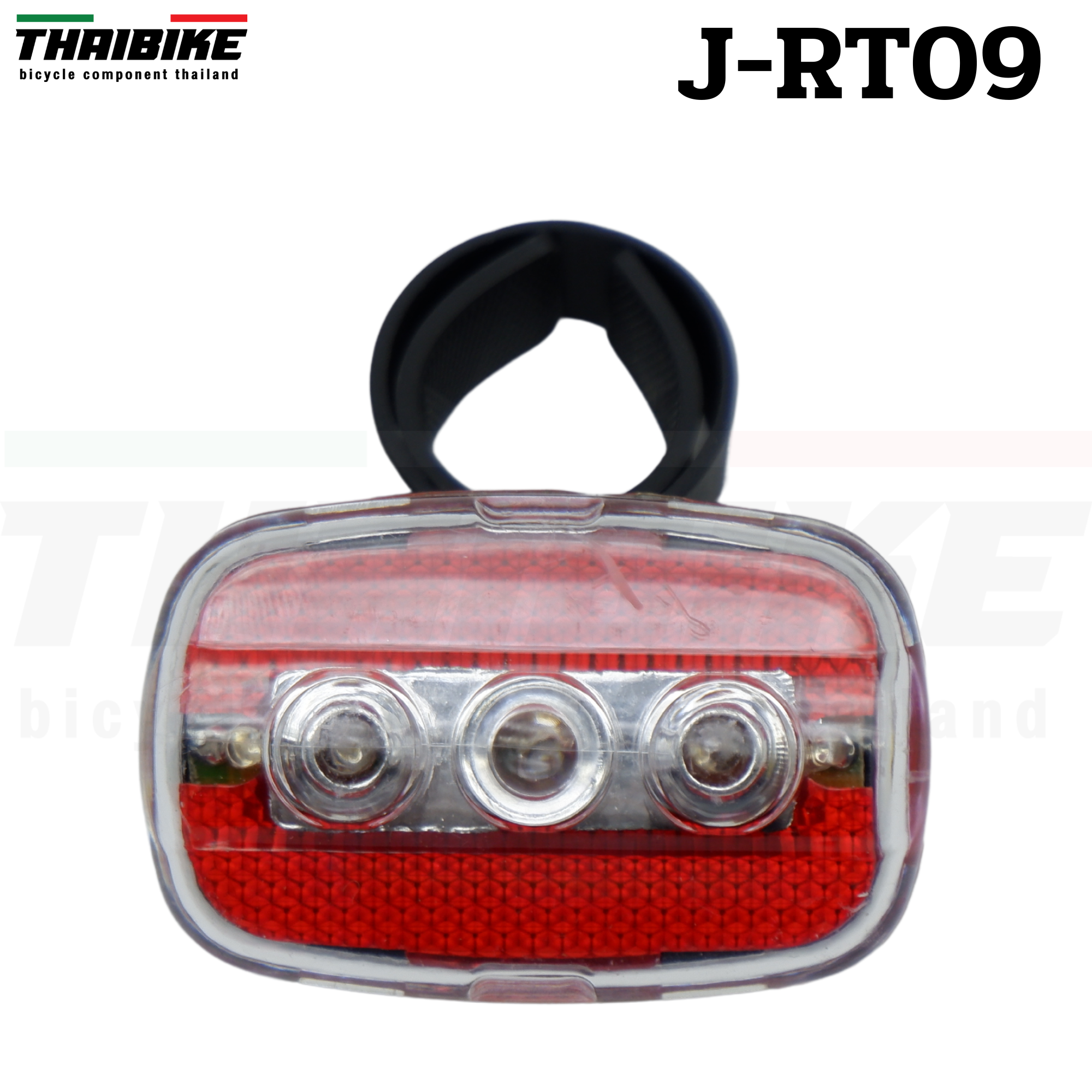 ไฟหน้าจักรยาน ไฟท้ายติดจักรยานแบบใช้ถ่าน