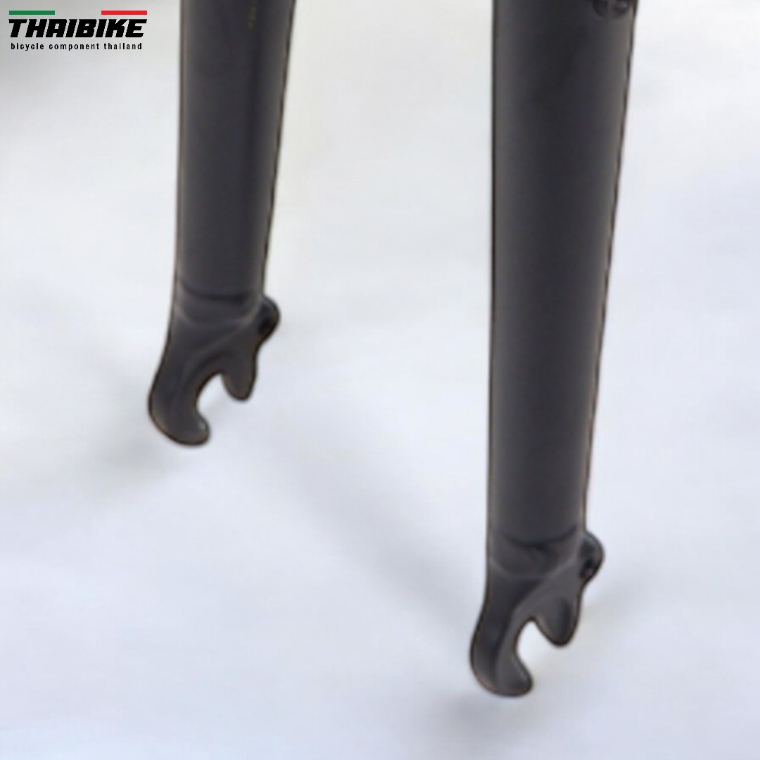 ตะเกียบจักรยานอลูมิเนียม 700C รุ่น TRFF700C รองรับวีเบรค ล้อ 700x23-45C ซางตรง 28.6 มม. แข็งแรง น้ำหนักเบา