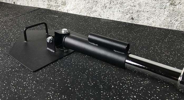 แท่นสวมคานบาร์เบลโอลิมปิค เล่นส่วนหลัง ปีก ไหล่ ใส่บาร์ 1 นิ้ว 2 นิ้ว Landmine Rotational Training Base