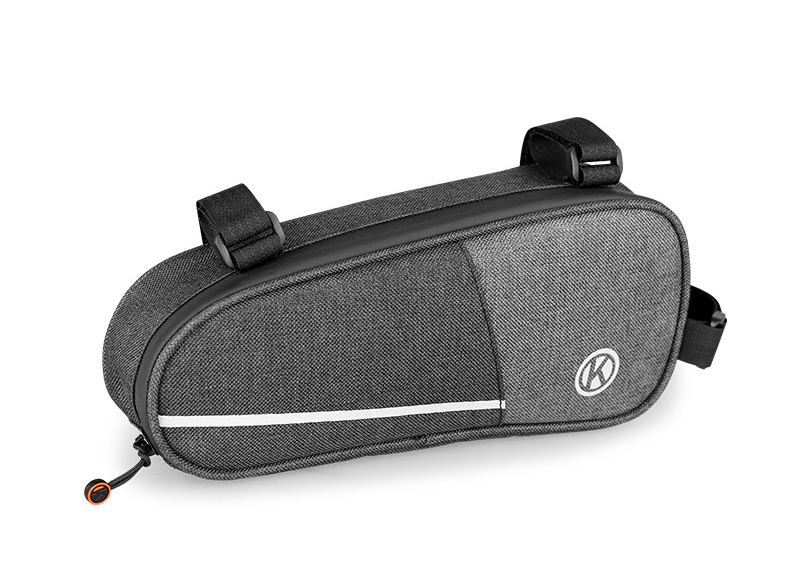 กระเป๋าจักรยาน รัดใต้เฟรม รัดบนเฟรม ผ้าแคนวาสกันน้ำ FREE RIDING