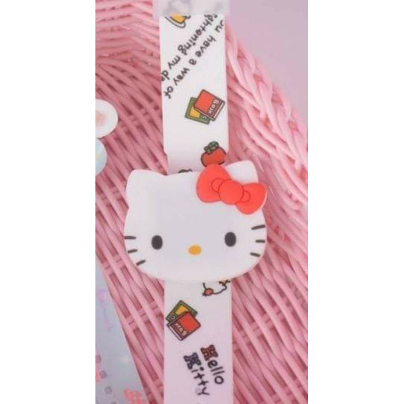 นาฬิกาคิตตี้ kitty นาฬิกาเด็กคิตตี้ นาฬิกาปอมปอม sanrio น่ารัก