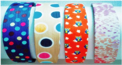 คาดผมจัมโบ้เรียบชีฟอง(ลายใหม่)