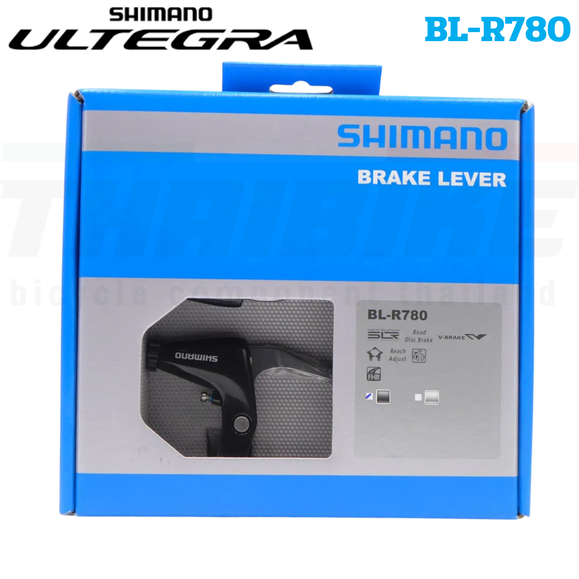 มือเบรคจักรยานใส่แฮนด์ตรง SHIMANO รุ่น BL-R780-R/L