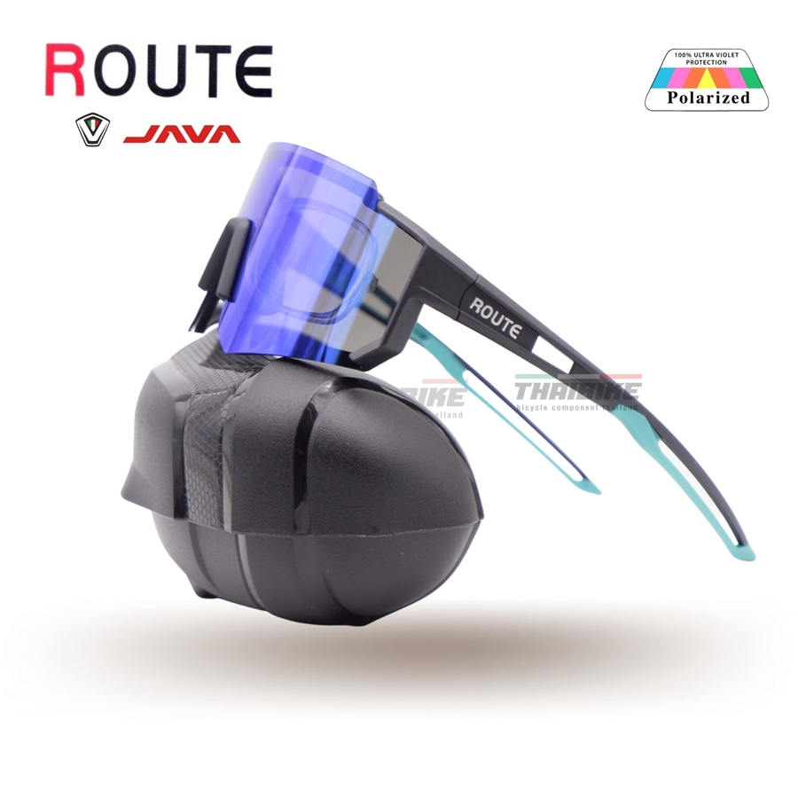 เลนส์ POLARIZE แว่นตาปั่นจักรยาน ยี่ห้อ ROUTE POLARIZE by JAVA