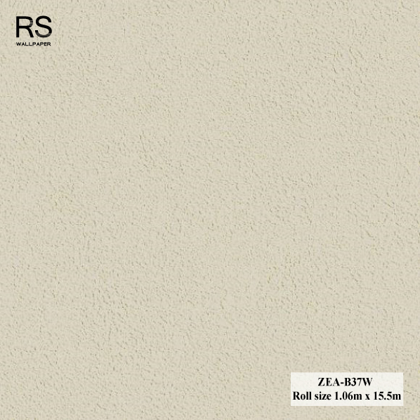 วอลเปเปอร์ พื้นสีครีม ZEA-B37W