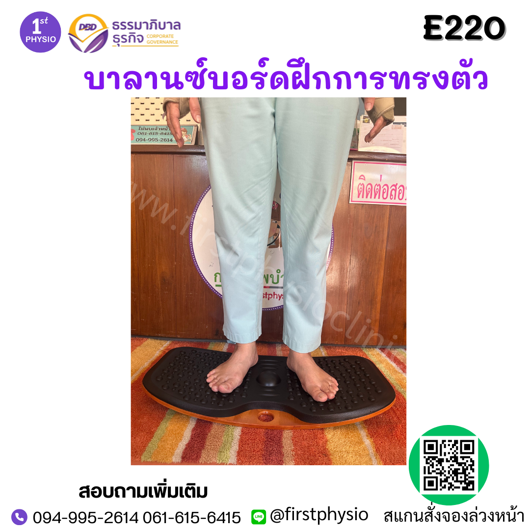 บาลานซ์บอร์ดฝึกการทรงตัว / FUNCTIONAL BALANCE BOARD