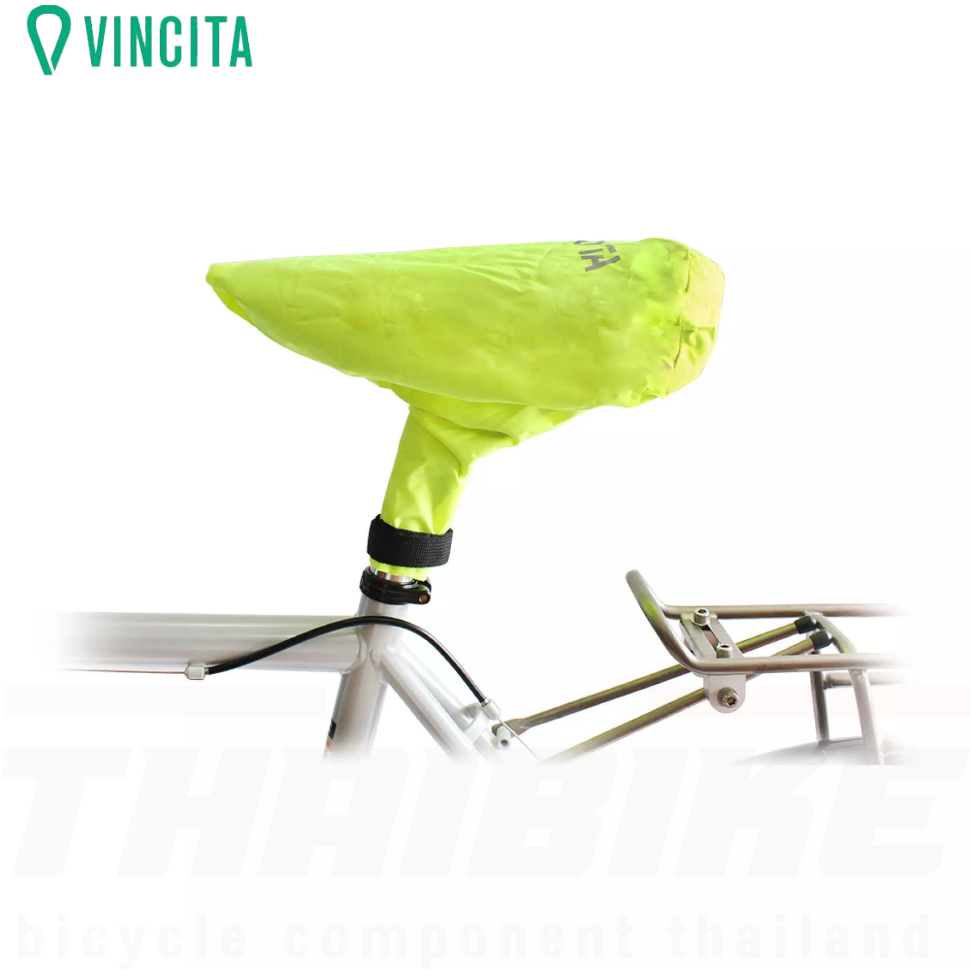 VINCITA B504C — ผ้าคลุมเบาะและหลักอานจักรยาน (กันน้ำ)