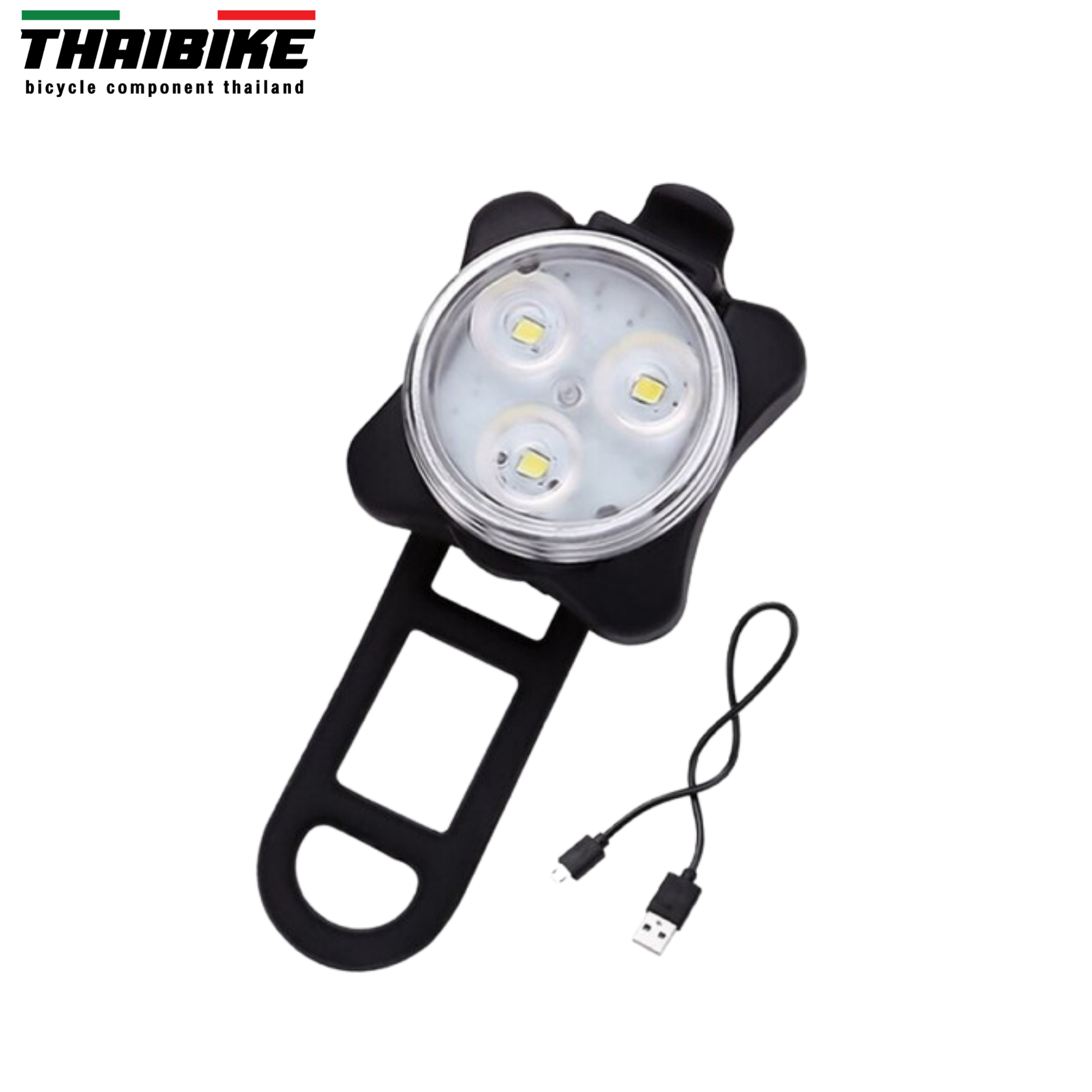 ไฟหน้า ไฟท้ายจักรยาน THAIBIKE ZECTRO DRIVE ชาร์จ USB