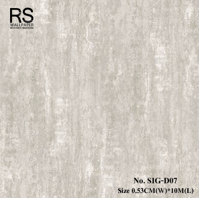 วอลเปเปอร์ ลายปูนเปลือยโทนเทา No.SIG-D07