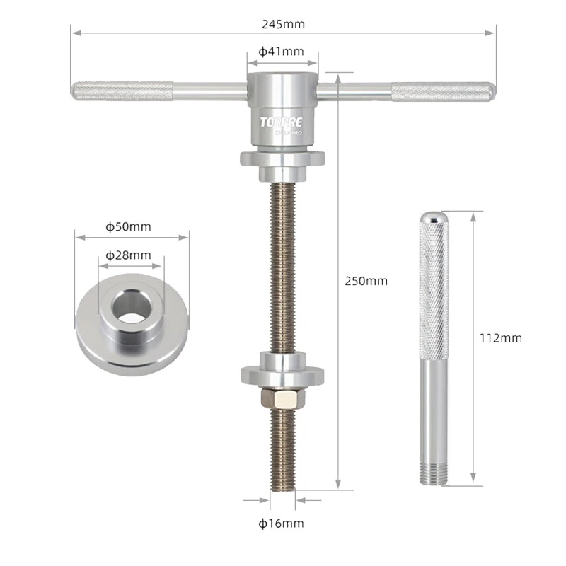 เครื่องมืออัดกะโหลก อัดถ้วยคอ จักรยาน TOOPRE Bicycle Headset Installation Bottom Bracket