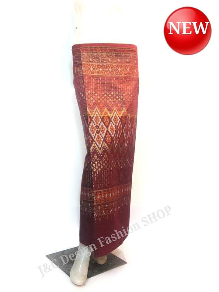 ผ้าถุงผ้าฝ้ายตัดสำเร็จไม่ตัดต่อตีนผ้ #ผ้าลายมัดหมี่ #ผ้าถุงตัดสำเร็จแบบป้ายเลื่อนตะขอสามารถเลื่อนได้ไม่เสียทรง อ้วนผอมใส่ได้