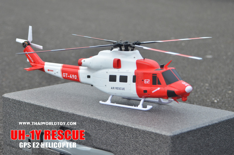 UH-1Y HUEY RESCUE GPS HELICOPTER GOOSKY E2