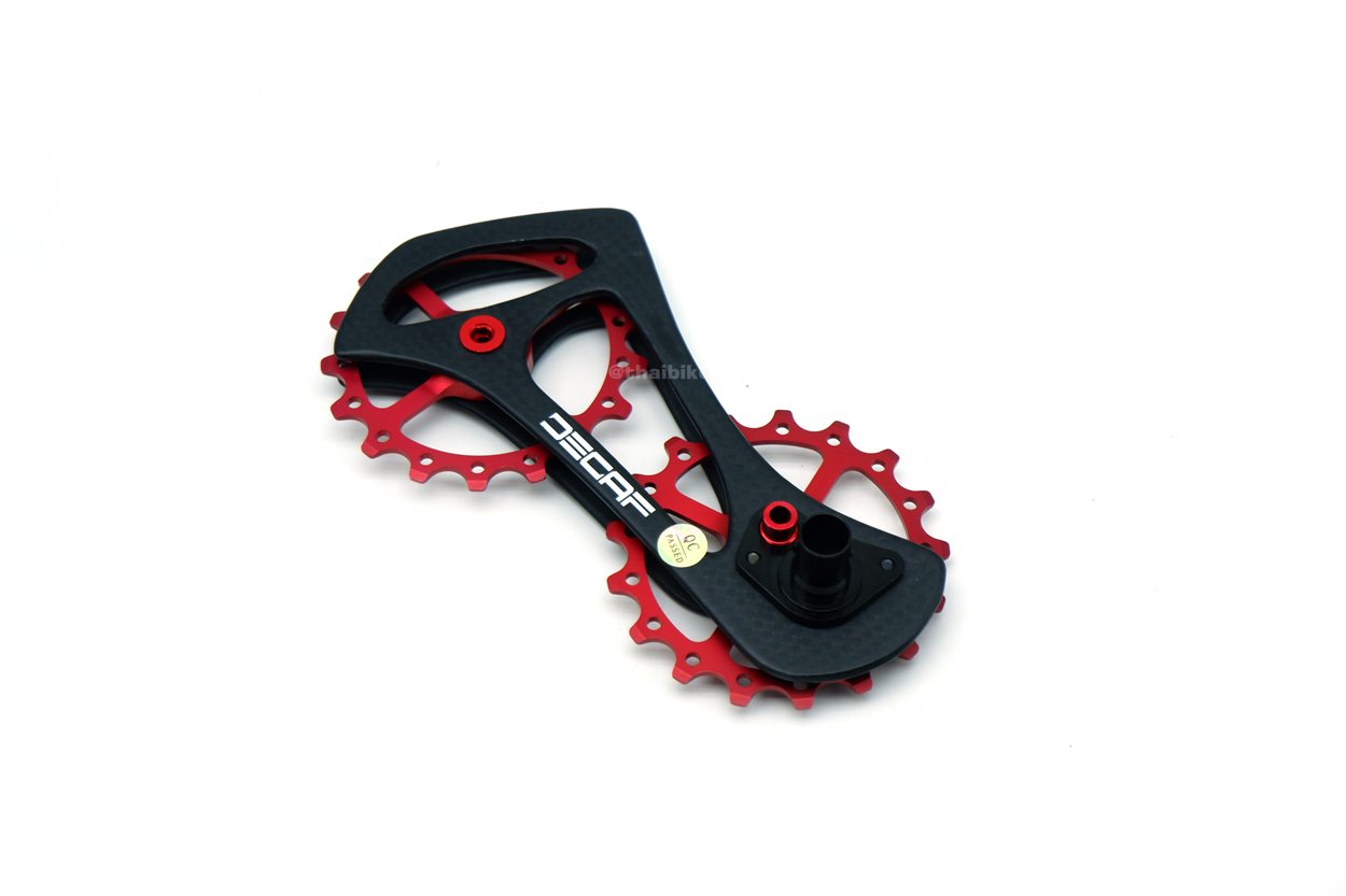 ตีนผีแต่ง ขาแต่งตีนผี เซรามิค DECAF รองรับ SHIMANO 6700 6770 6800 6870 9000 9070