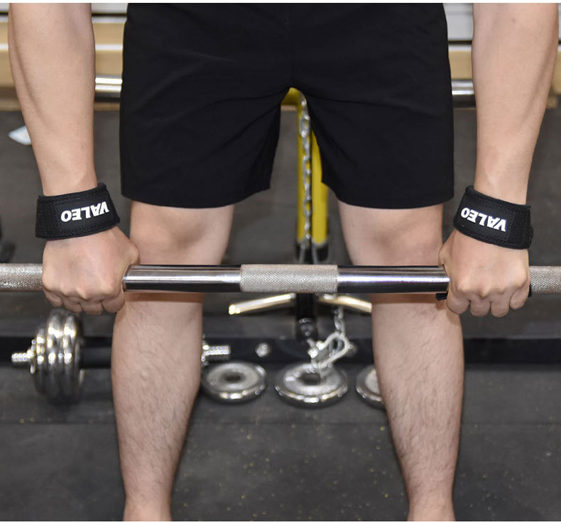 สายรัดข้อมือ ยกน้ำหนัก พร้อมแถบกันลื่น Straps VALEO ส่งในไทย