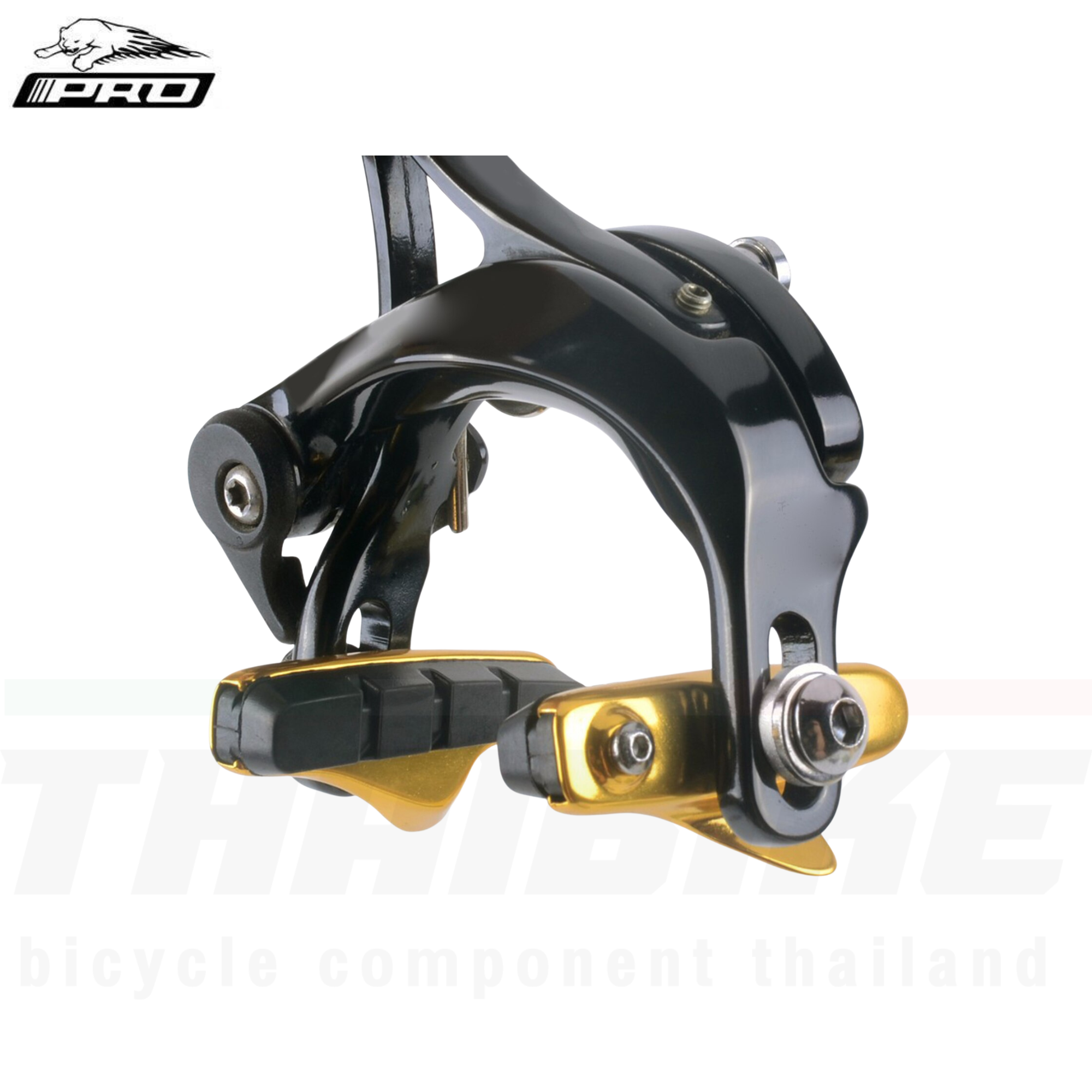 ฝักเบรคพร้อมยางเบรคจักรยานเสือหมอบ ยี่ห้อ PRO ยางเบรคจักรยานเสือหมอบ