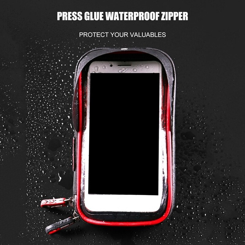 กระเป๋าใส่มือถือติดจักรยาน WHEEL UP B17 ใส่มือถือขนาด 6 นิ้ว