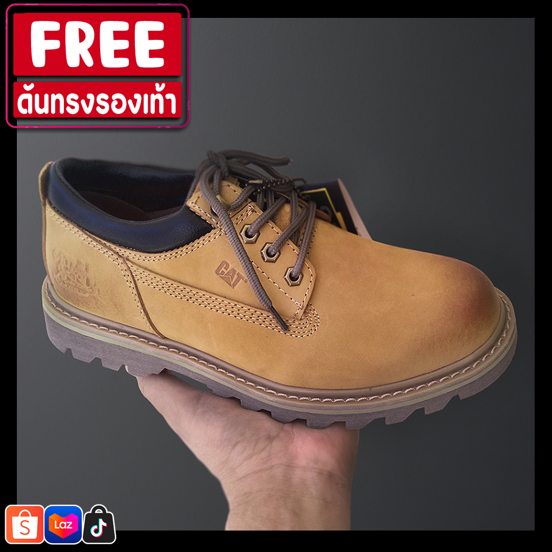 รองเท้าหนัง Caterpillar Round Toe
