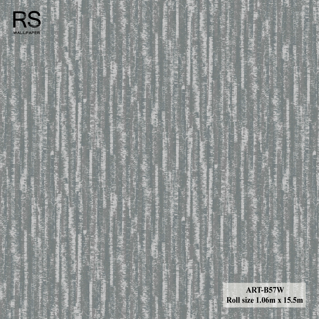 วอลเปเปอร์ สีเทาเข้มปนน้ำตาล ART-B57W