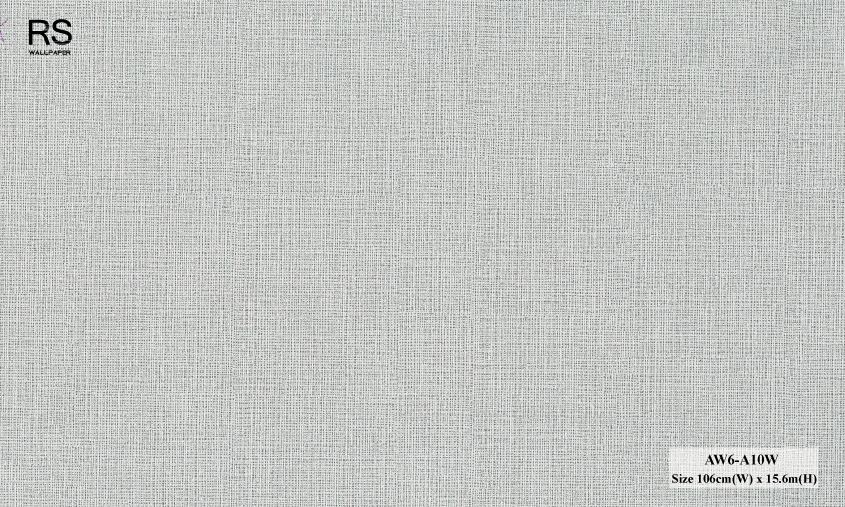 วอลเปเปอร์สีพื้น เทา AW6-A10W