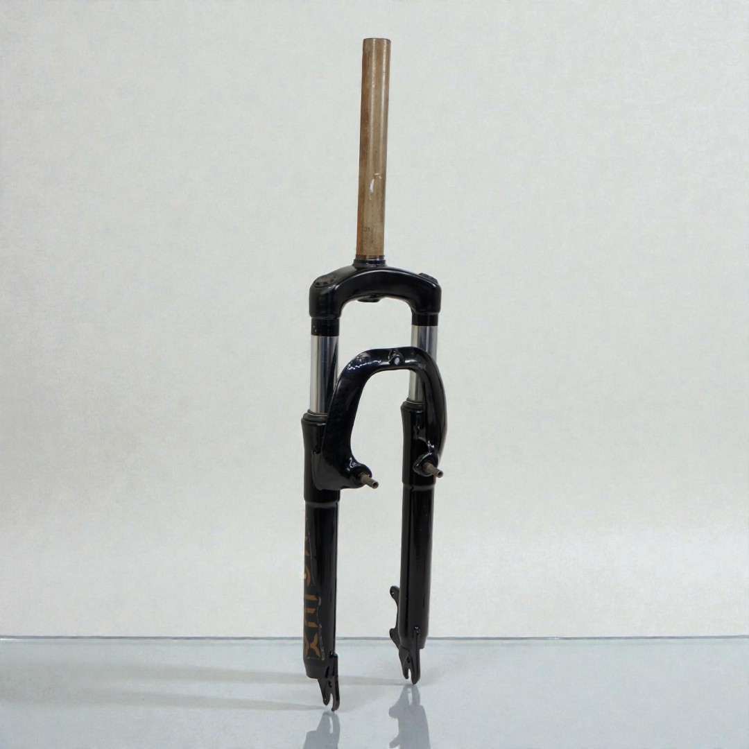 โช๊คหน้าจักรยาน 26 นิ้วแบบสปริง Mechanical Travel สำหรับจักรยาน