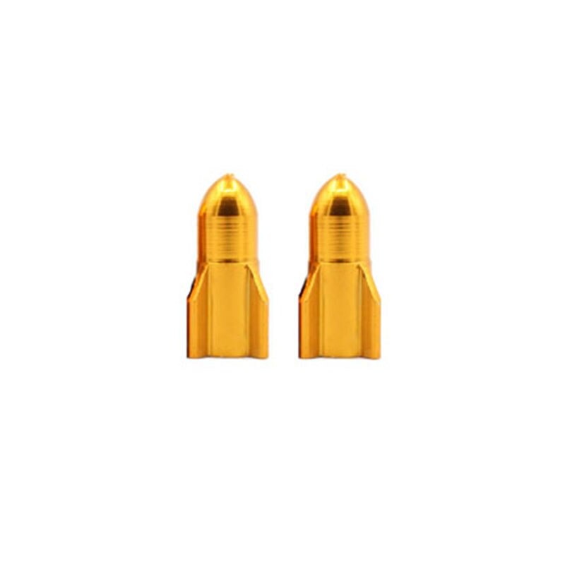 ฝาปิดจุ๊บลมจักรยาน จุ๊บใหญ่ อลูมิเนียม มอเตอร์ไซต์ รถยนต์ AV22 ราคาต่อคู่