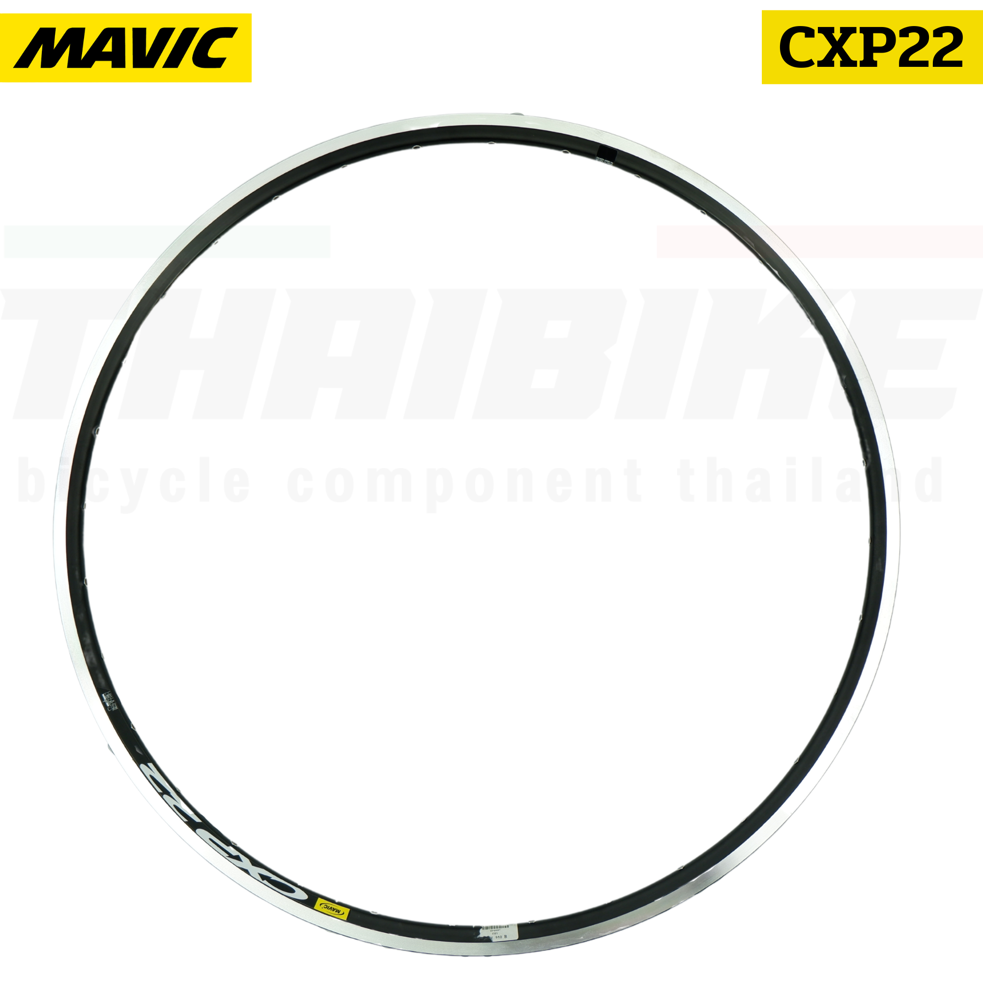 เฉพาะวงล้ออลูมิเนียม ขอบล้อจักรยานเสือหมอบริมเบรค MAVIC CXP22 700C RIM