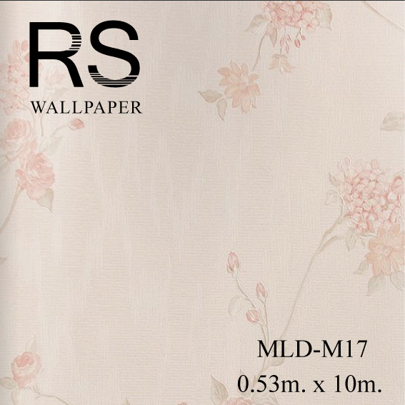 วอลเปเปอร์ลายดอกไม้ MLD-M17