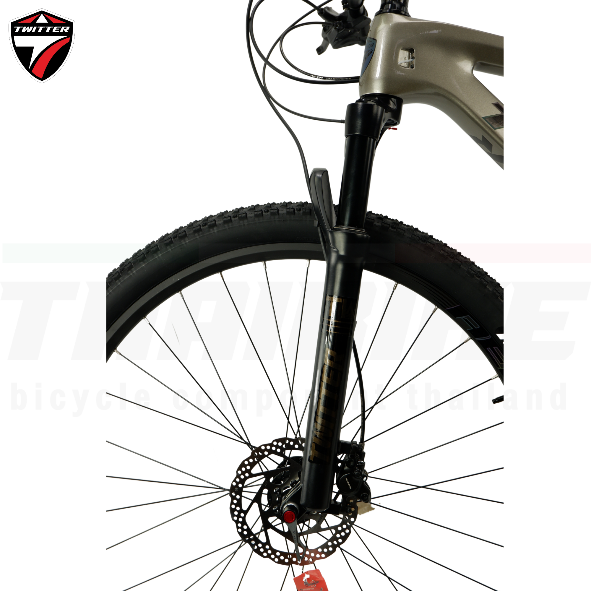 จักรยานเสือภูเขา Full Suspension รุ่น OVERLORD TWITER BIKE