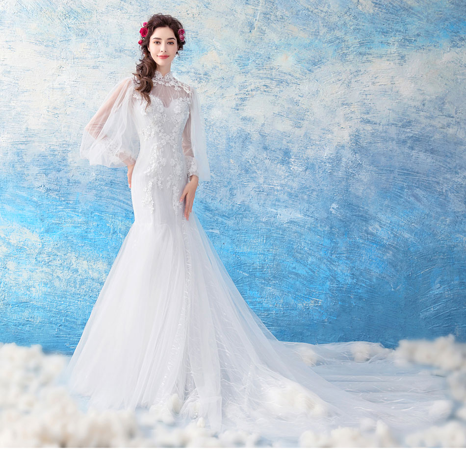 DL081 **พรีออเดอร์** ชุดออกงานสีขาว ชุดแต่งงาน ชุดราตรี เดรสยาวออกงาน (Night party dresses) ชุดไปงานแต่งงานสวยๆ "ธีมสีขาว"