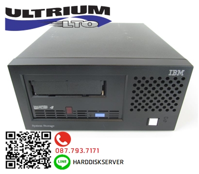 IBM Tape Drive,3580-L33,400GB/800GB,Ultrium,LTO-3,SCSI LVD,External Tape Drive Drive,Tape Backup