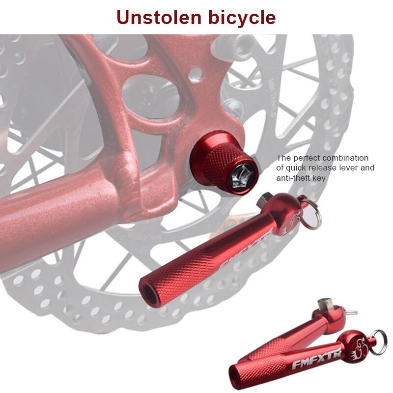 แกนปลดเร็วล้อจักรยาน FMF XTR แบบมีตัวปลดกันขโมย
