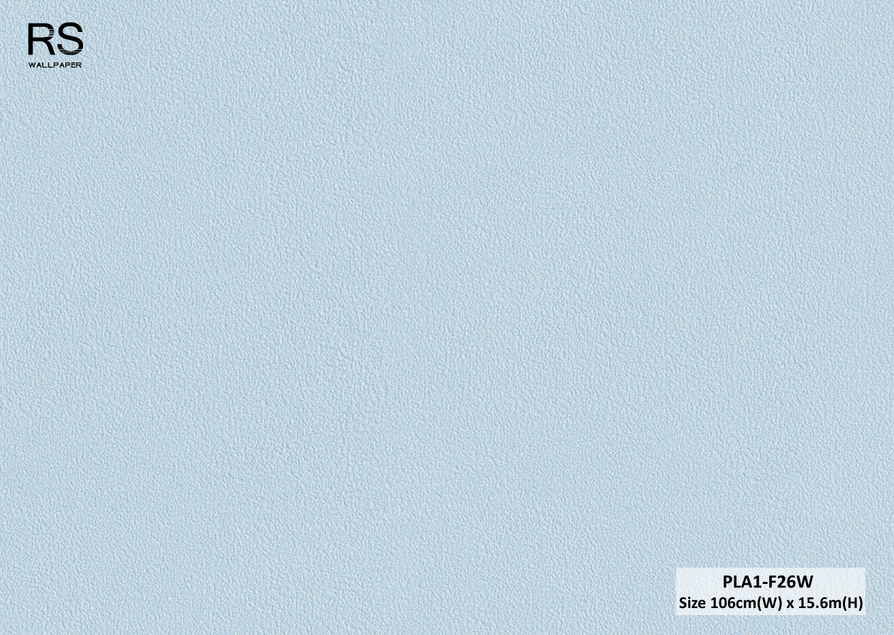 วอลเปเปอร์ สีฟ้า PLA1-F26W