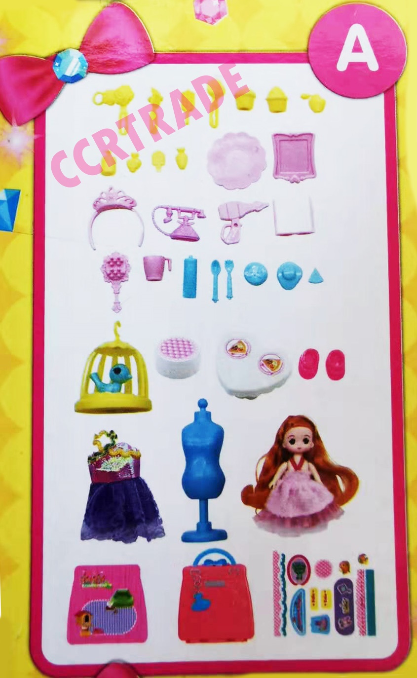 บ้านตุ๊กตากระเป๋าหิ้วกล่อง 21x26.5 ซม.(1x3)