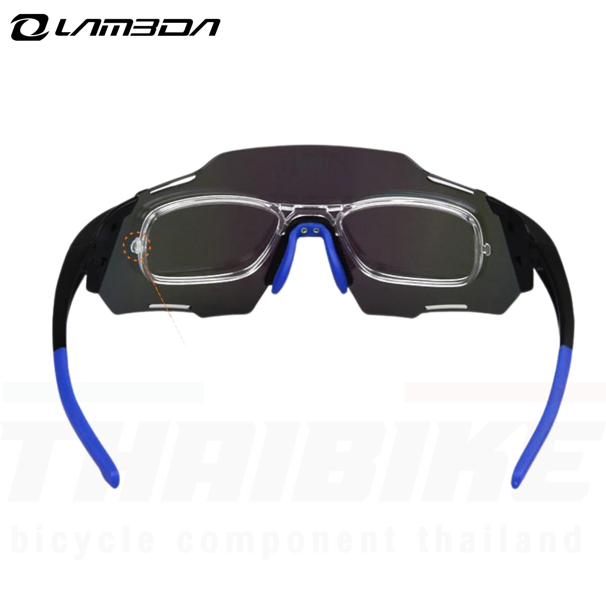 แว่นตาปั่นจักรยาน เลนส์ออโต้ เลนส์POLARIZE LAMEDA Cycling Glasses Anti-Ultraviolet Polarized