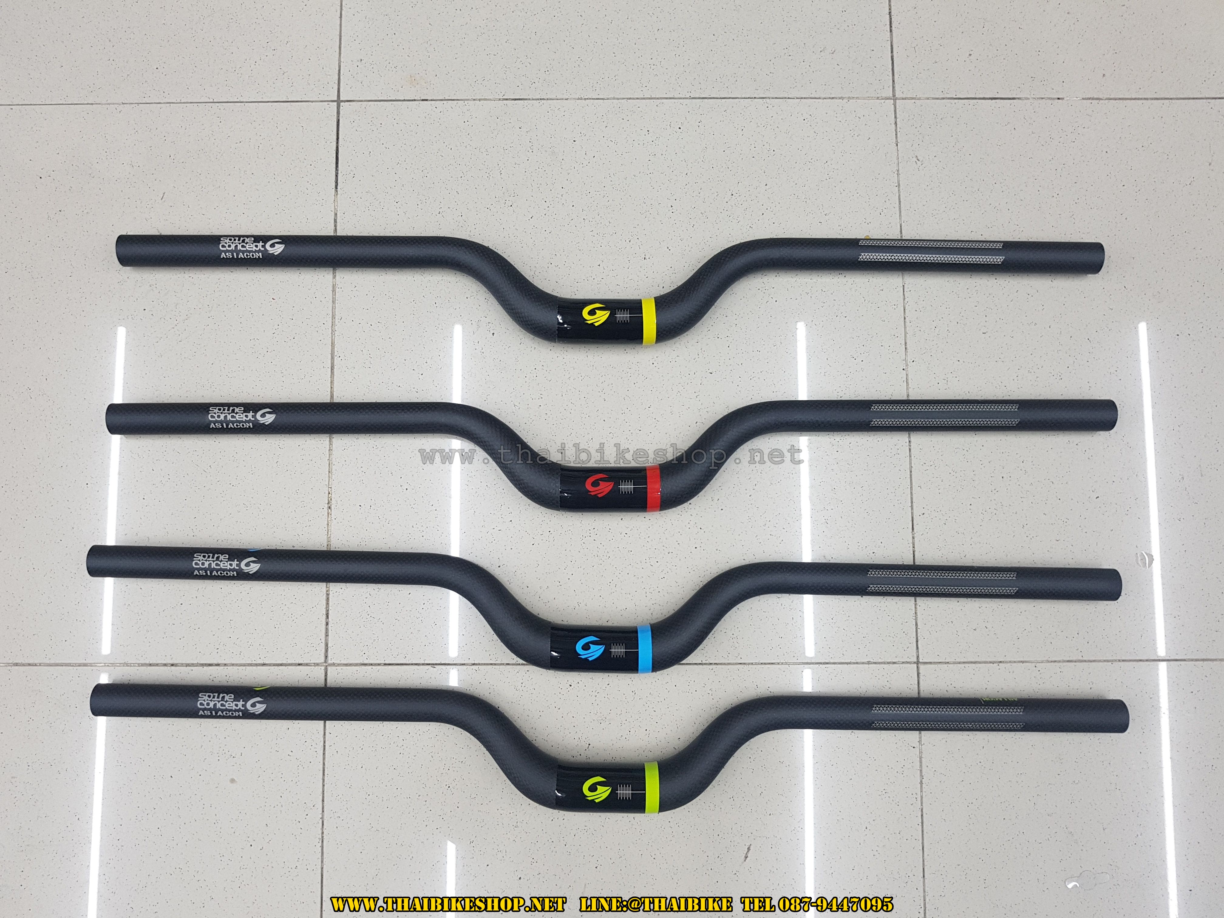 แฮนด์เสือภูเขาคาร์บอน ASIACOM