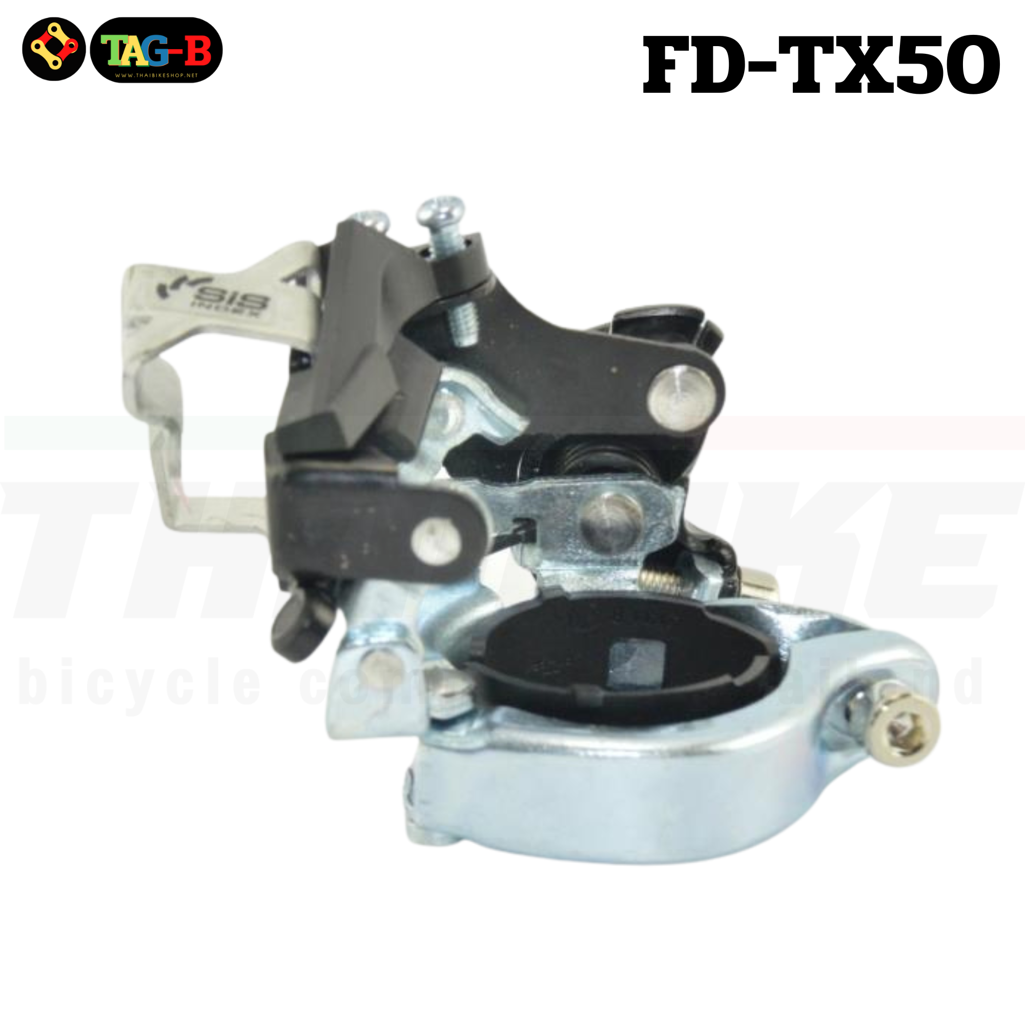 สับจานจักรยาน Shimano Tourney FD-TX50 Mountain Bike Clamp-On Front Derailleur 31.8mm/34.9mm