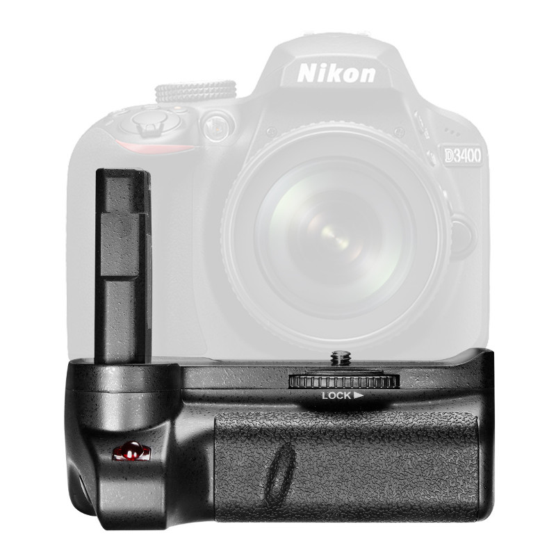 Neewer Nikon D3400 Battery Grip Vertical Shutter Release with Infrared Port