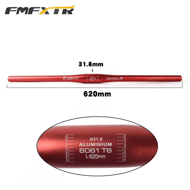 แฮนด์จักรยานพับ เสือภูเขา แบบยก FMF WAKE COMP 31.8x620 mm