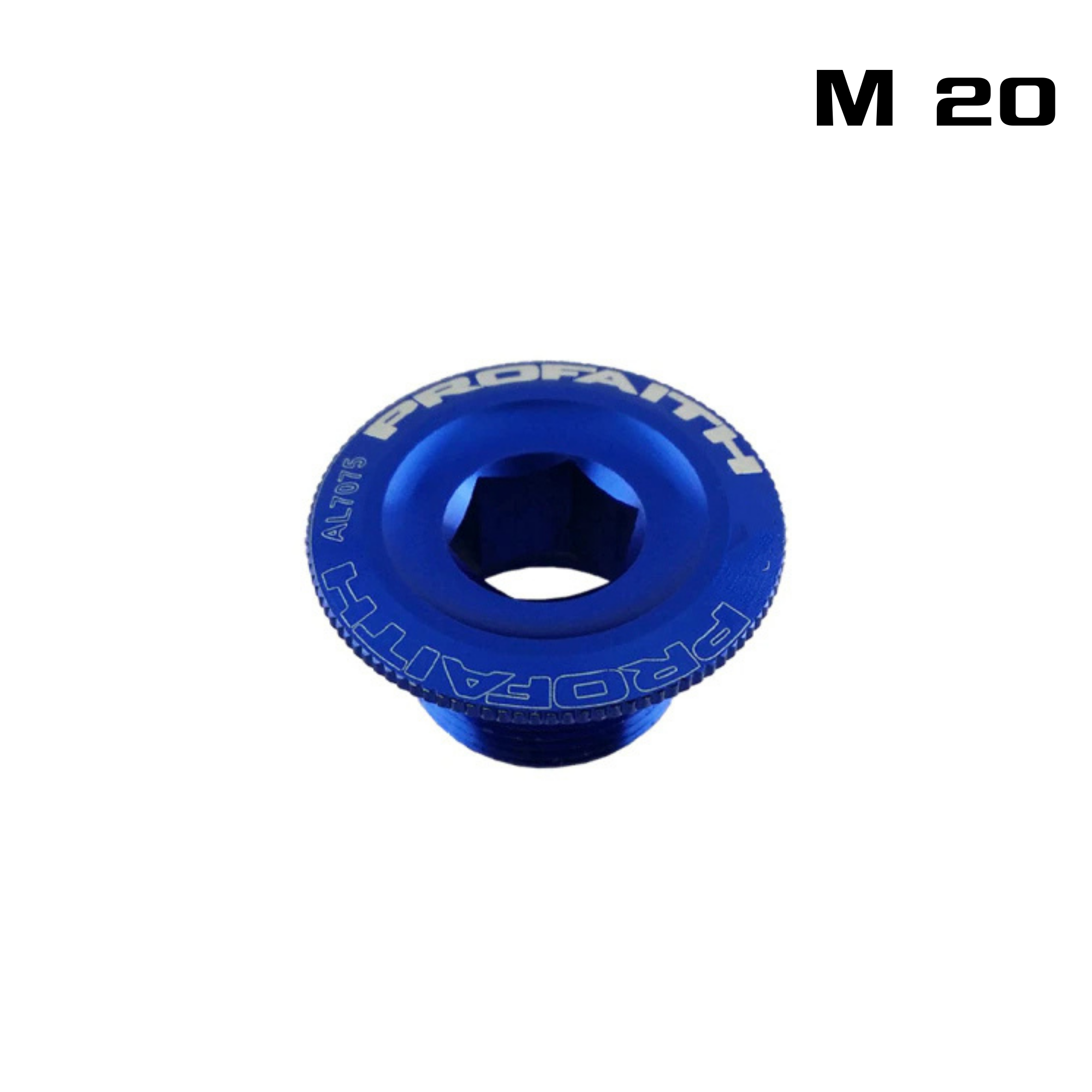 น็อตปิดขาจานจักรยาน PROFAITH M20 M18 Aluminum Alloy