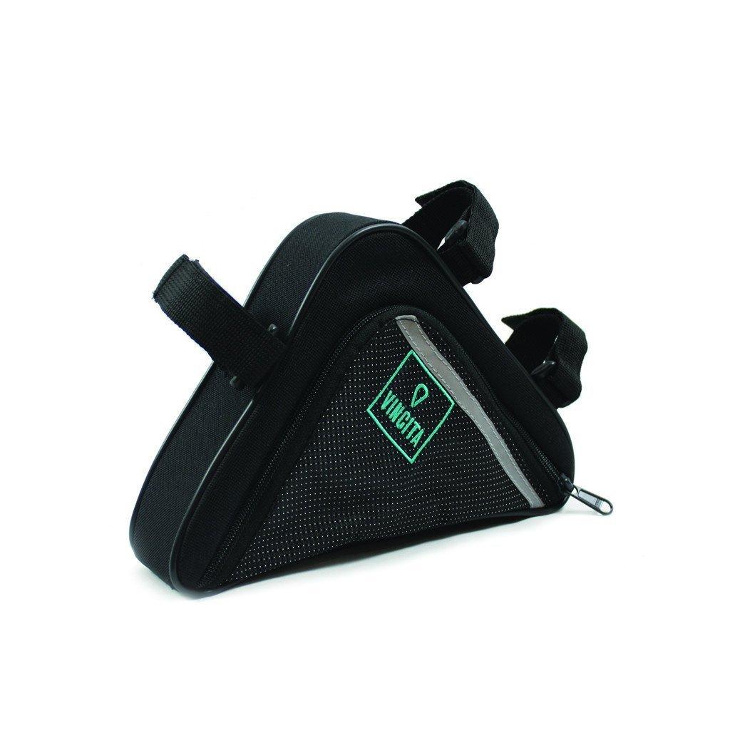 VINCITA B021 กระเป๋าใต้เฟรมสามเหลี่ยม Black