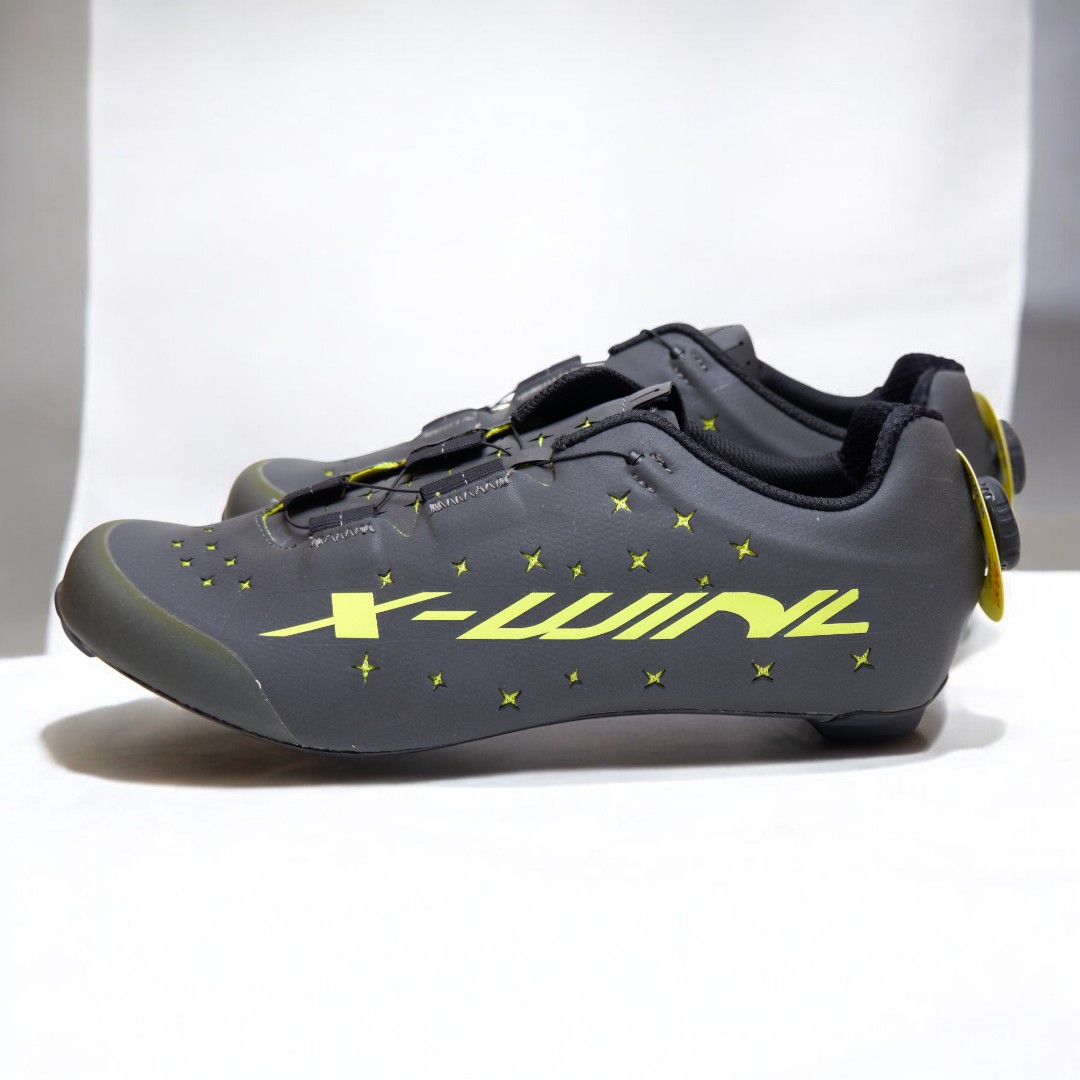 รองเท้าจักรยานเสือหมอบพื้นคาร์บอน X-WIND รุ่น EXPERT Q PRO ROAD